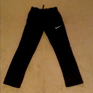 Boys Nike Dri-Fit black pants size L